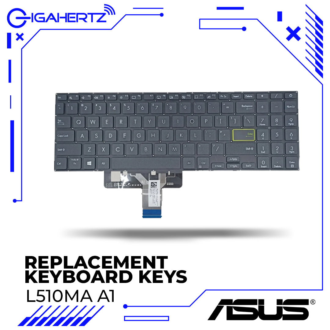 Replacement Keyboard Keys for Asus L510MA A1