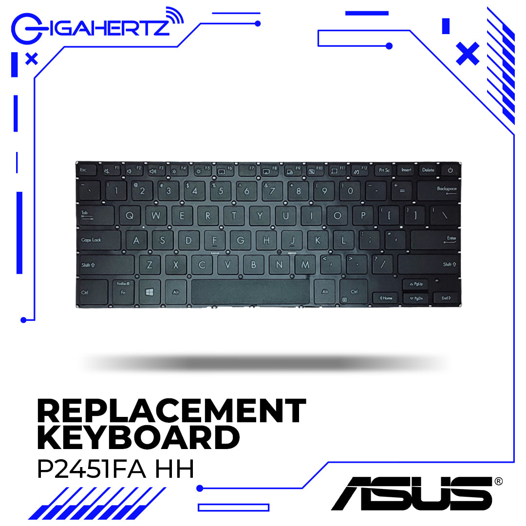 Replacement for ASUS KEYBOARD P2451FA HH
