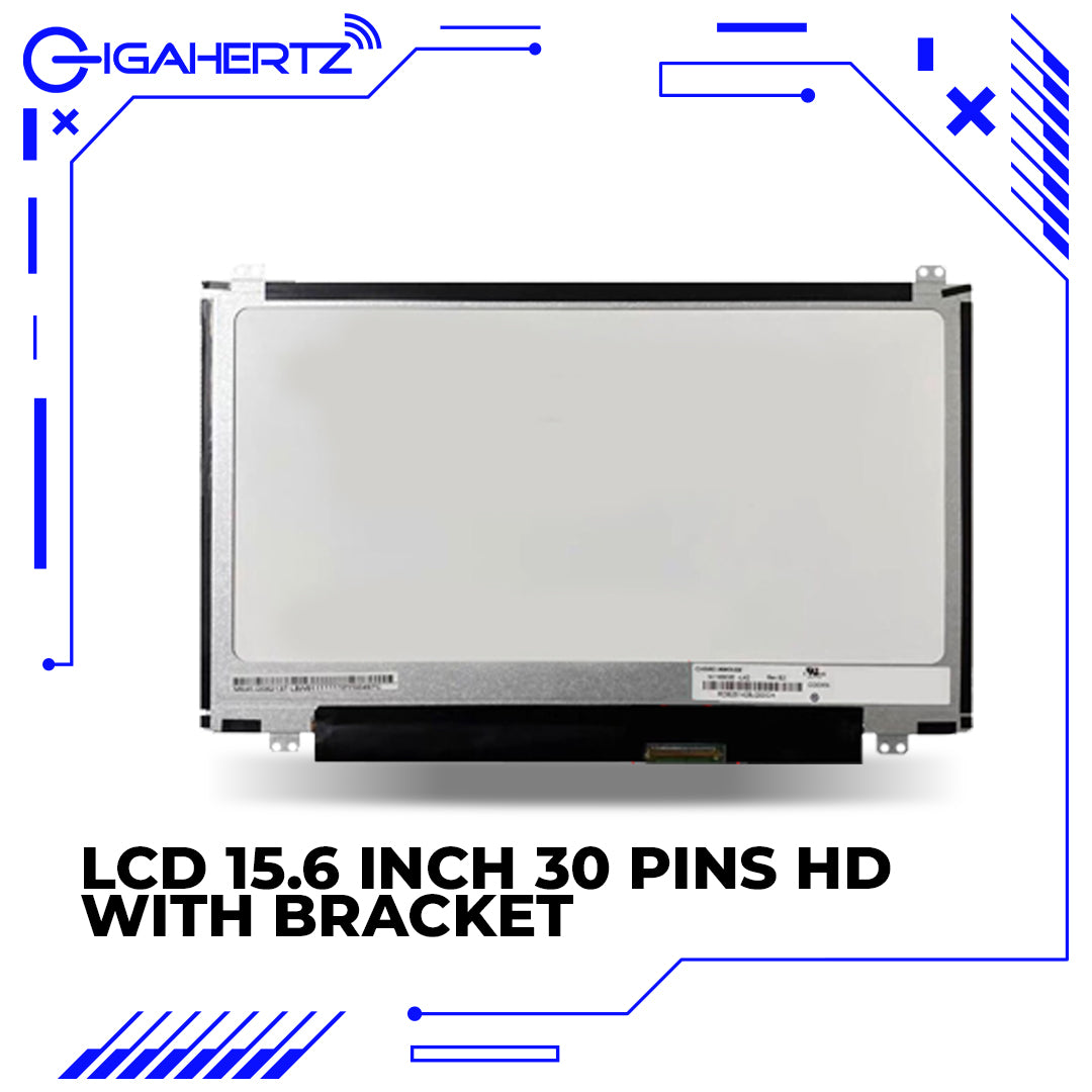 Laptop Display LCD 15.6" 30 Pins HD with Bracket