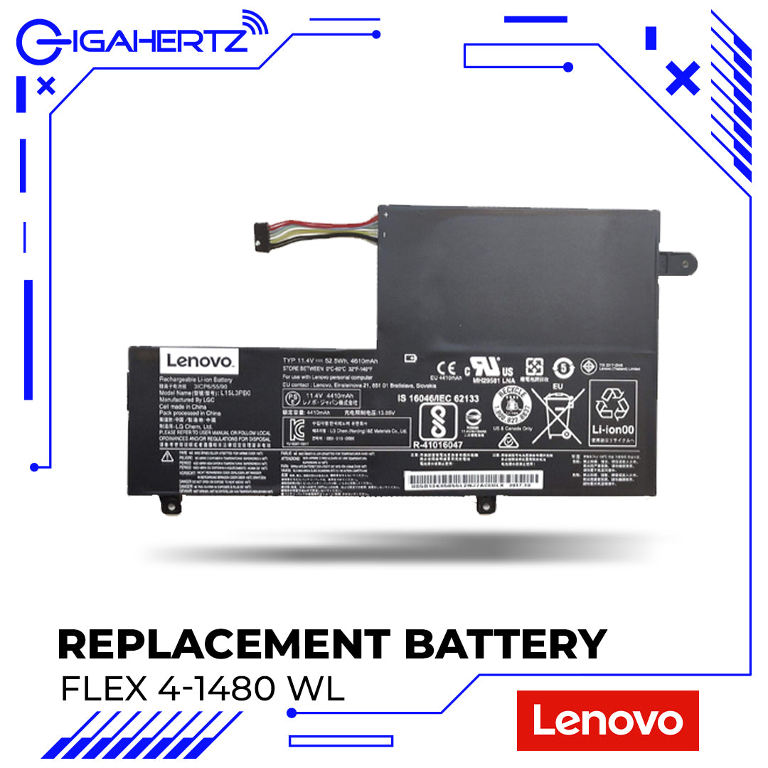 Replacement Battery for Lenovo Flex 4-1480 WL