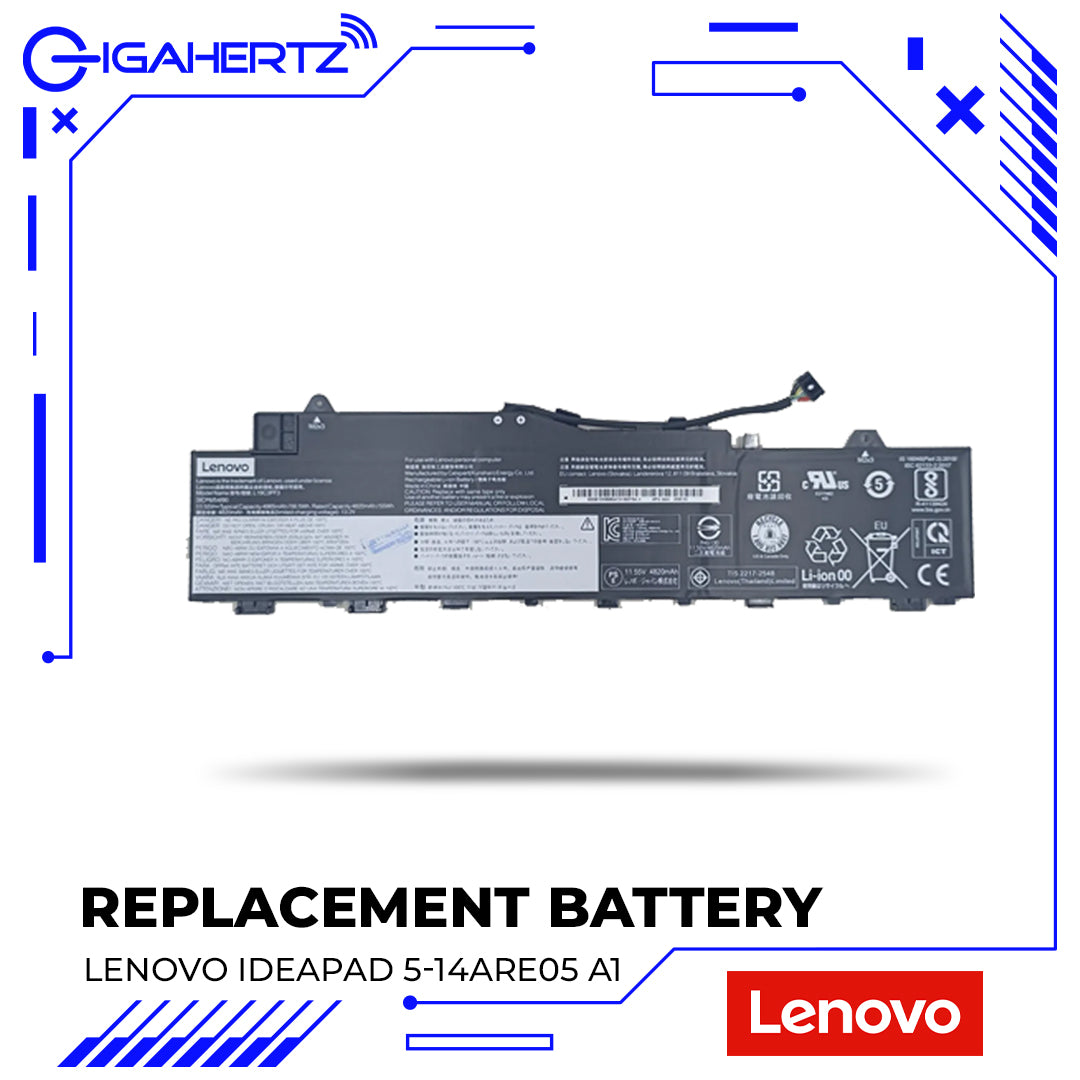 Replacement Battery for Lenovo IdeaPad 5-14ARE05 A1