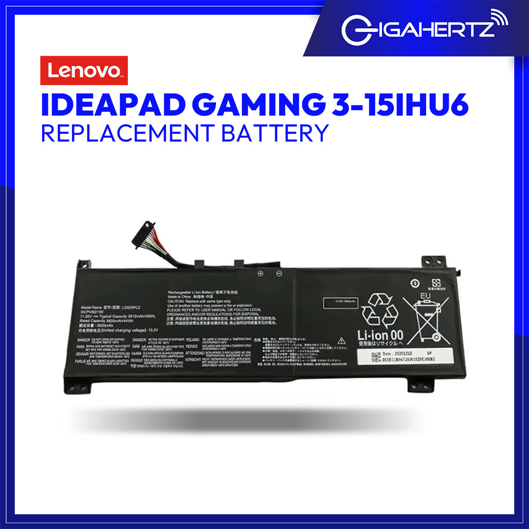 Lenovo Battery Ideapad Gaming 3-15IHU6 A1