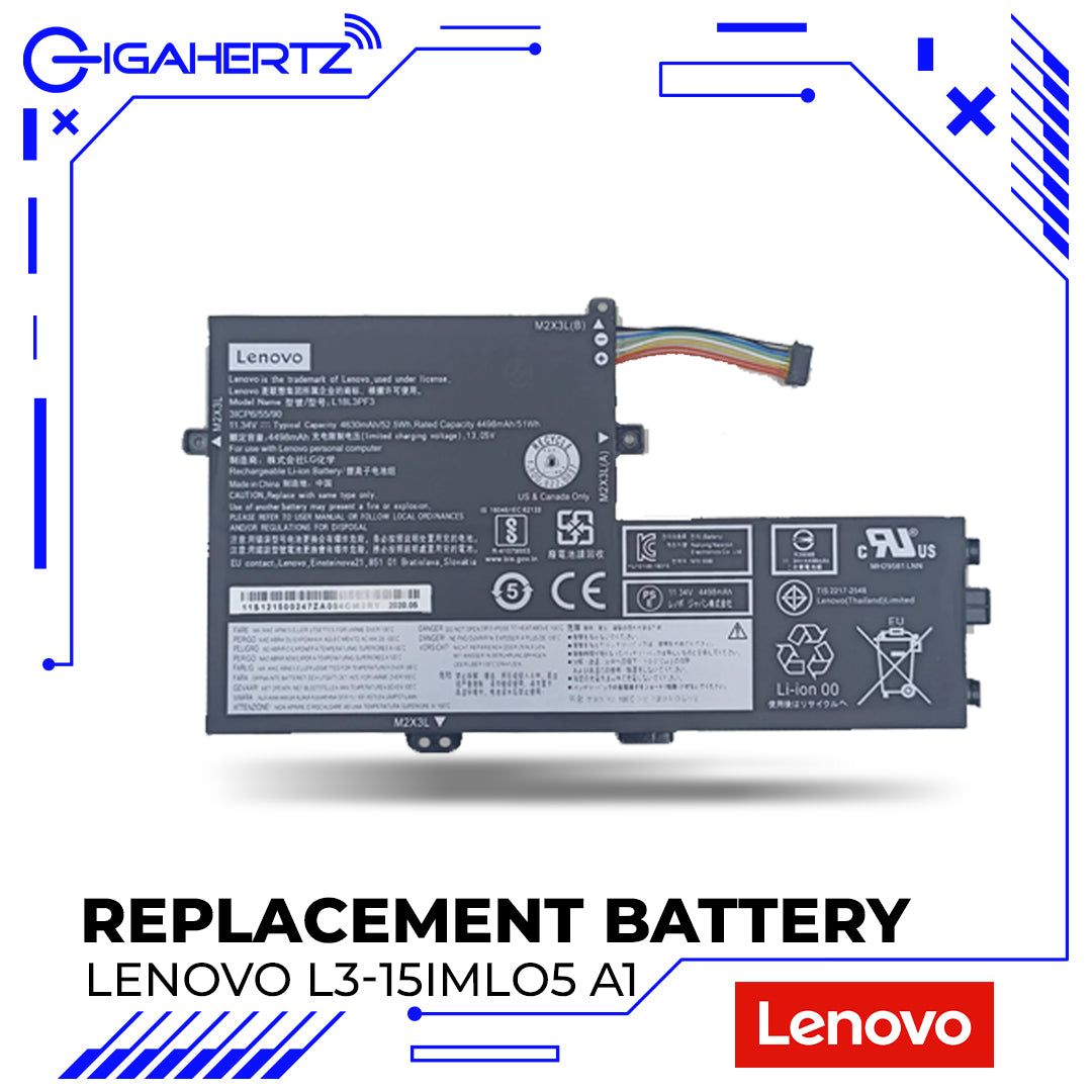 Replacement Battery for Lenovo L3-15IML05 A1