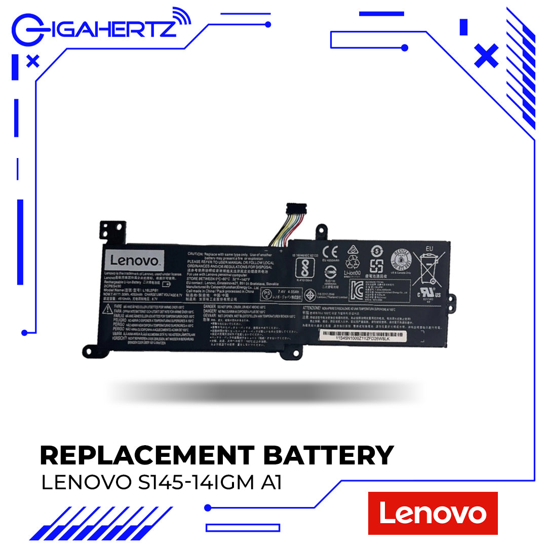 Lenovo Battery S145-14IGM A1 for Replacement - Lenovo IdeaPad S145-14IGM
