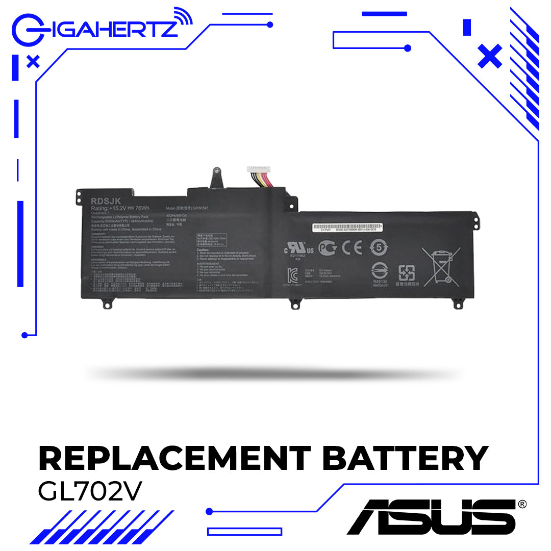 Replacement for ASUS A1 BATTERY GL702V