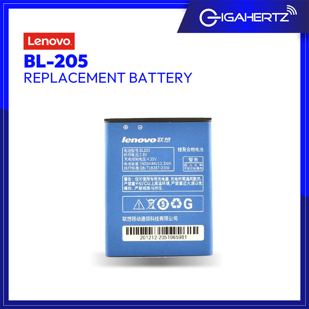 LENOVO BATTERY BL-205 Gigahertz - Main Image