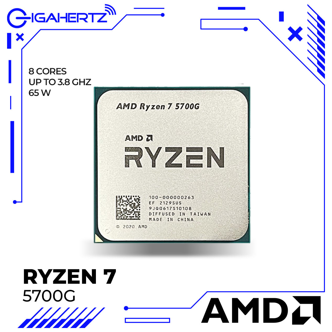 AMD RYZEN 7 5700G 3.8GHZ 65W AM4
