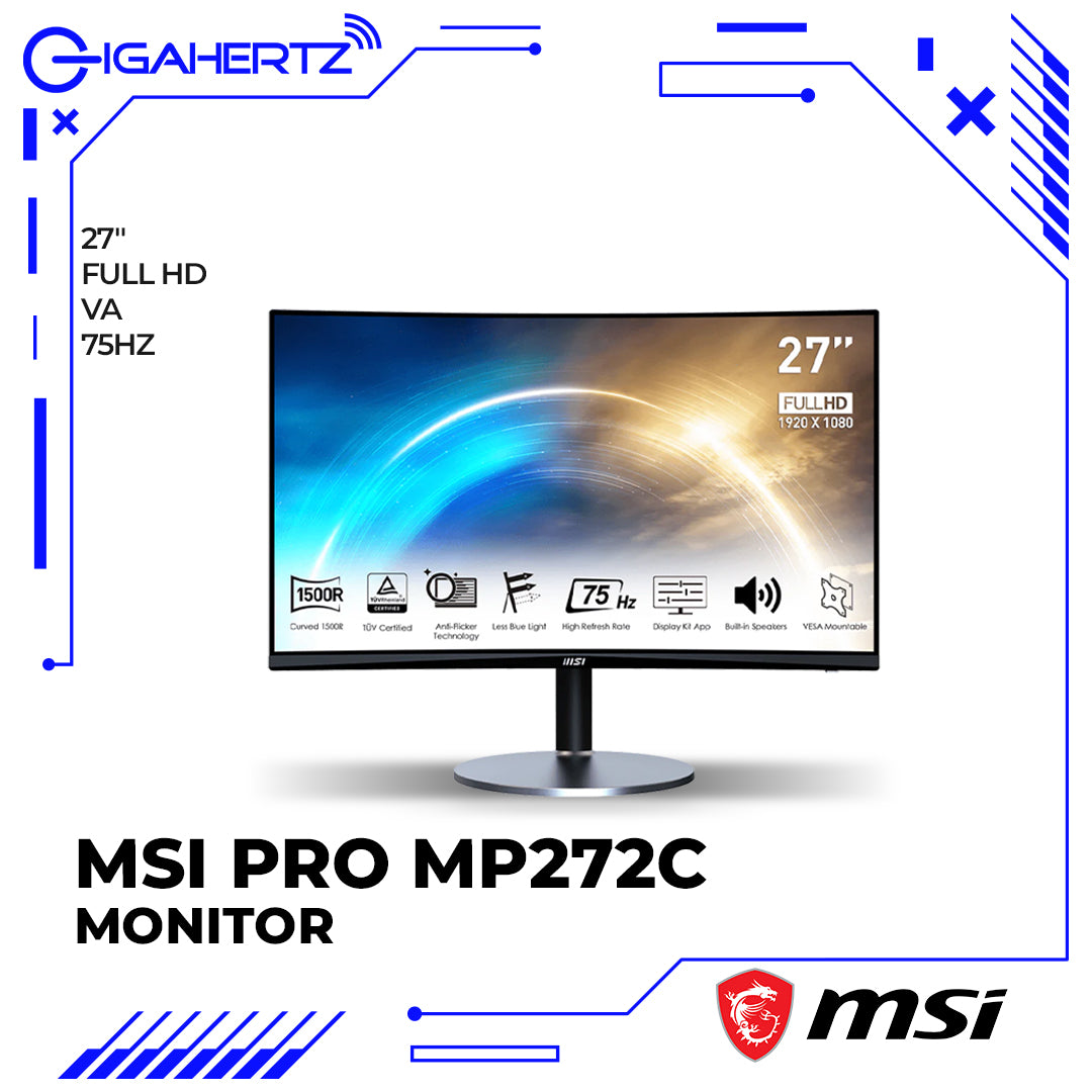 MSI PRO MP272C 27" Monitor