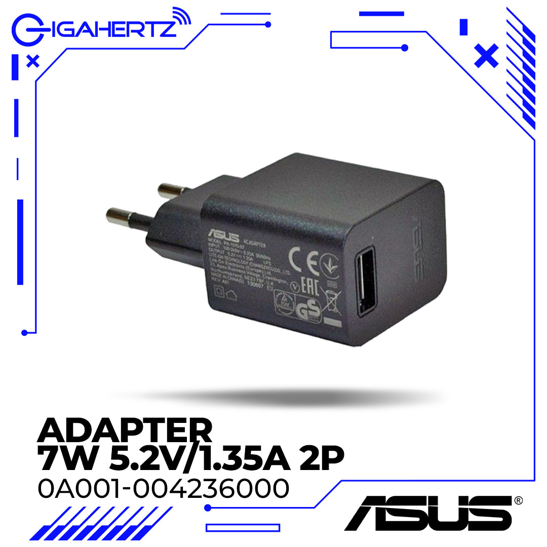 Asus 0A001-004236000 ADAPTER 7W 5.2V 1.35A 2P(USB)
