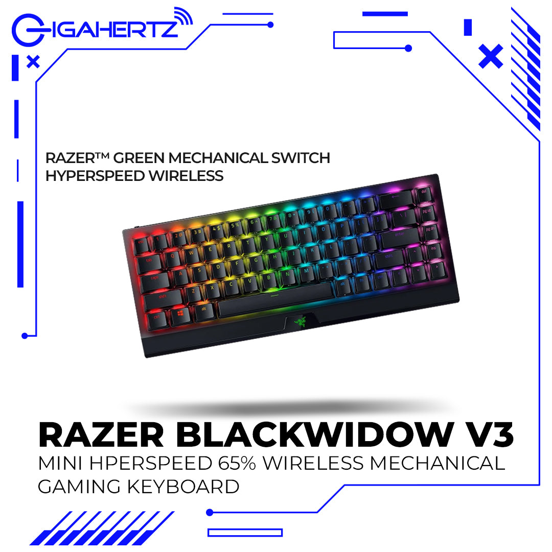 Razer BlackWidow V3 Mini HperSpeed 65% Wireless Mechanical Gaming Keyboard