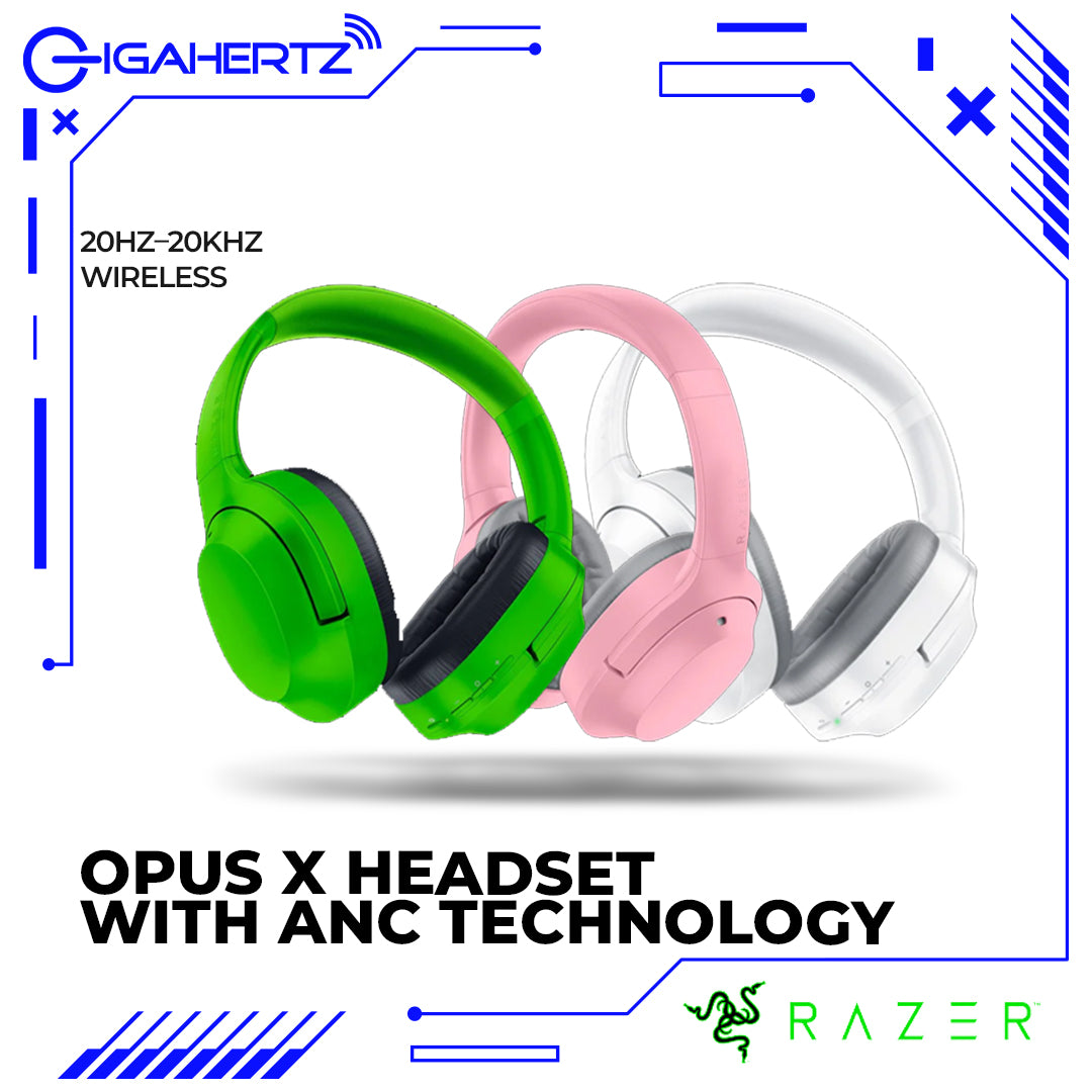 Razer Opus X Wireless Low Latency Headset With ANC Technology