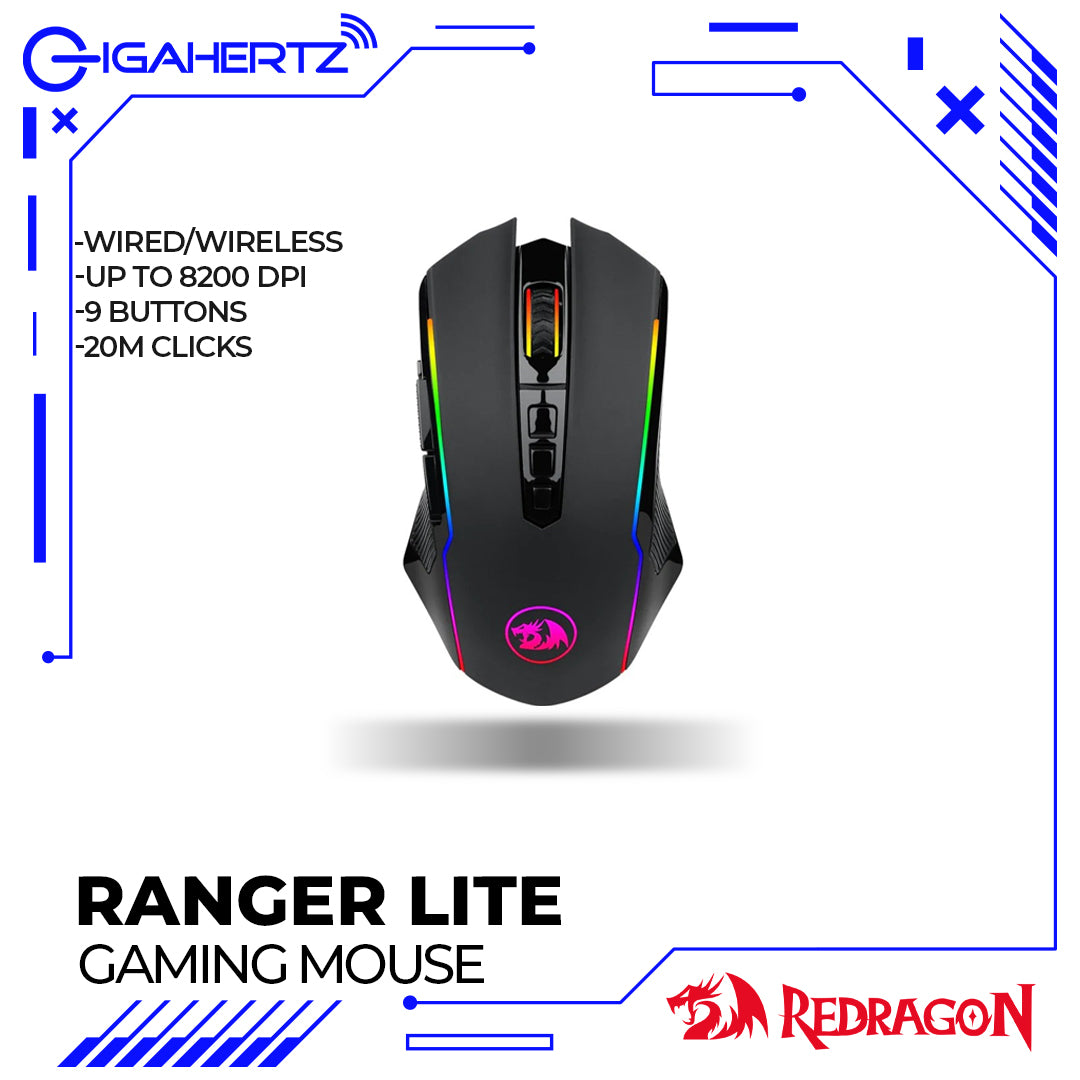 Redragon Ranger Lite Gaming Mouse (M910-KS)