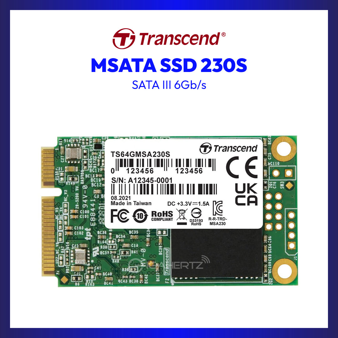 Transcend mSATA SSD 230S | Gigahertz