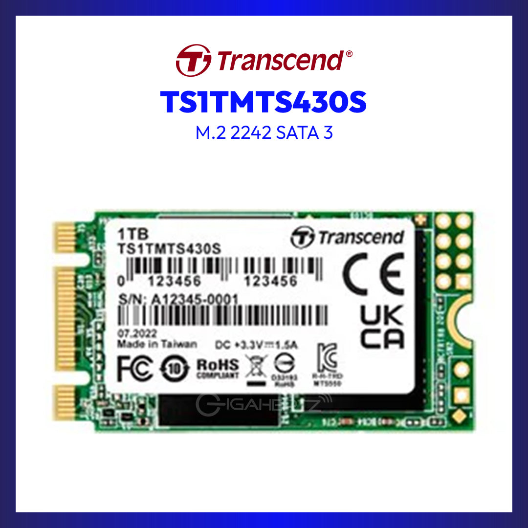 Transcend M.2 SSD 430S | Gigahertz
