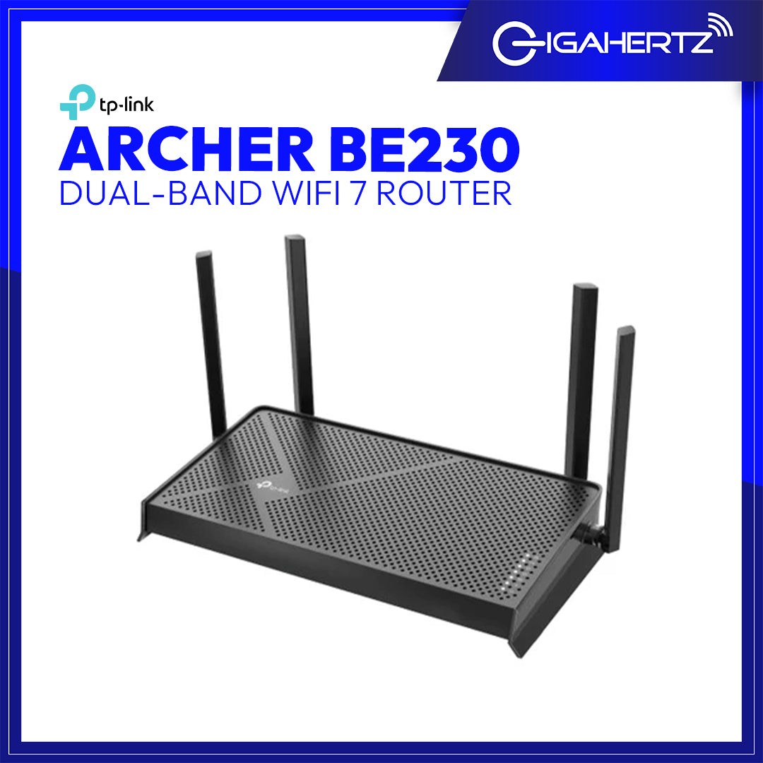 TPLINK Archer BE230 Dual-Band WIFI 7 Router