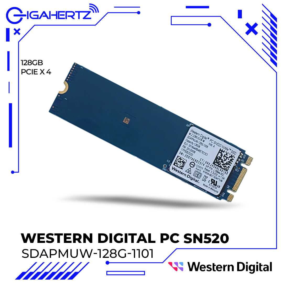 Western Digital PC SN520 SDAPMUW-128G-1101 (47PH) | Gigahertz