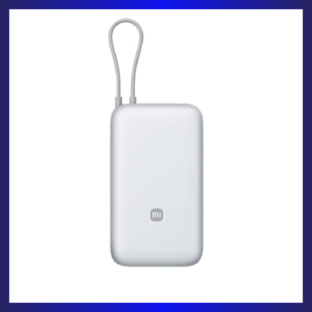XIAOMI POWER BANK 20000MAH (INTEGRATED CABLE)