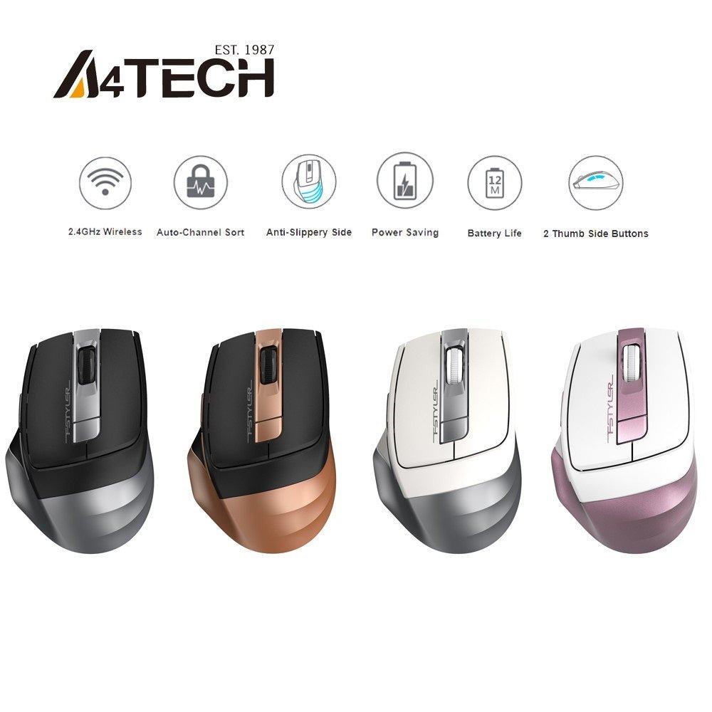 A4Tech FG35 FStyler 2.4G Wireless Mouse | Gigahertz