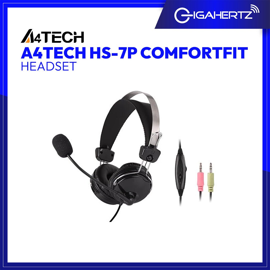 A4Tech HS - 7P ComfortFit Stereo Headset | Gigahertz