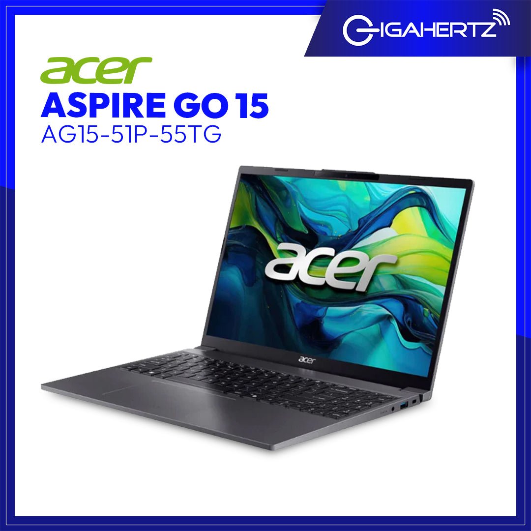 Acer AG15 - 51P - 55TG |15" WUXGA | Intel 5 - 1334U | UHD Graphics | 512GB SSD| 8GB RAM | WIN11 | GigaHertz