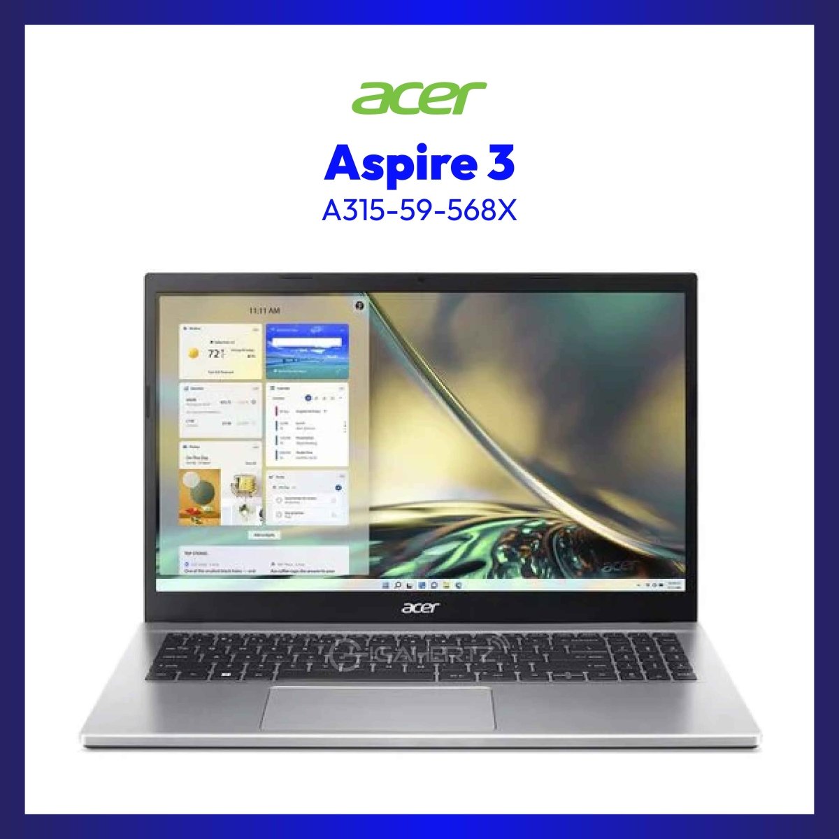 Acer Aspire 3 A315-59-568X | 15.6" | i3-1215U | UHD Graphics | 8GB RAM | 512GB SSD | WIN 11 | GigaHertz