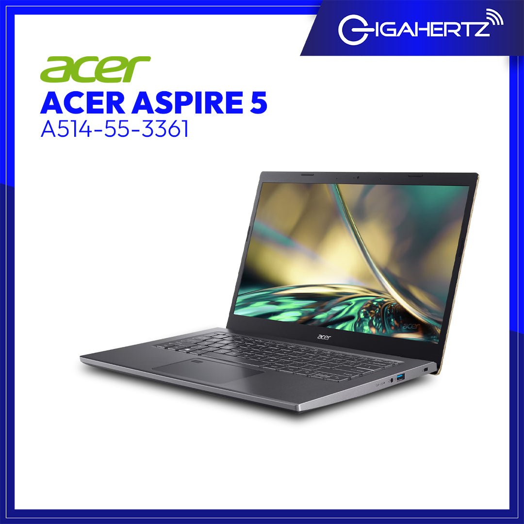 Acer Aspire 5 A514 - 55 - 3361 | 14" FHD | i3 - 1215U | UHD Graphics | 8GB RAM | 512GB SSD | WIN 11 | Gigahertz