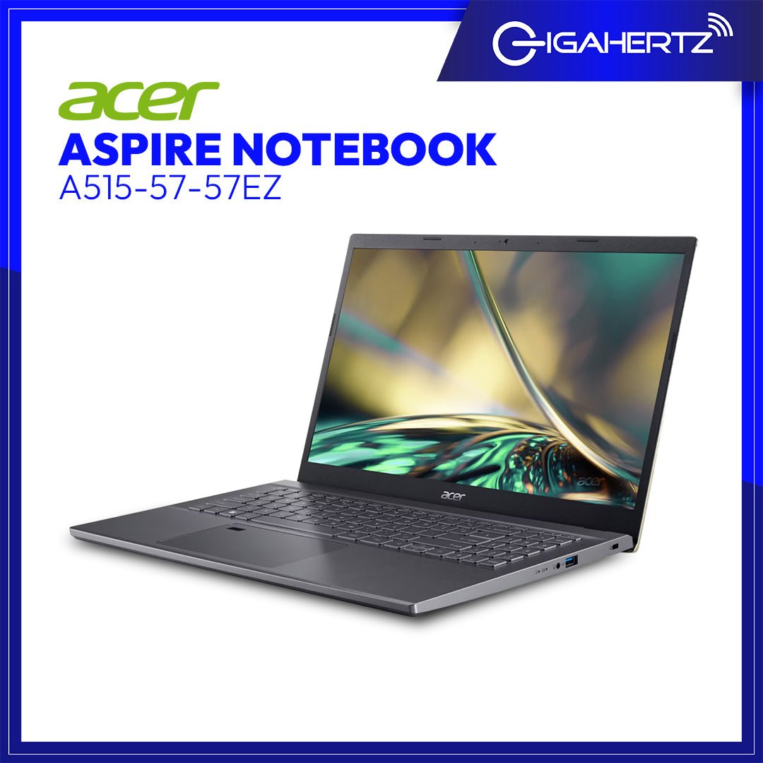 Acer Aspire A515 - 57 - 57EZ Notebook Laptop | 15.6" FHD | i5 - 1235U | Iris Xe Graphics | 8GB RAM | 512GB SSD | WIN 11 | Gigahertz