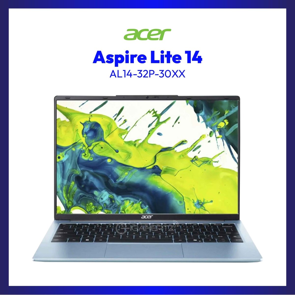 Acer Aspire Lite AL14-32P-30XX | 14" WUXGA | Intel Core i3-N355 | Intel® UHD Graphics | 8 GB RAM | 512 GB SSD | WIN 11 | GigaHertz