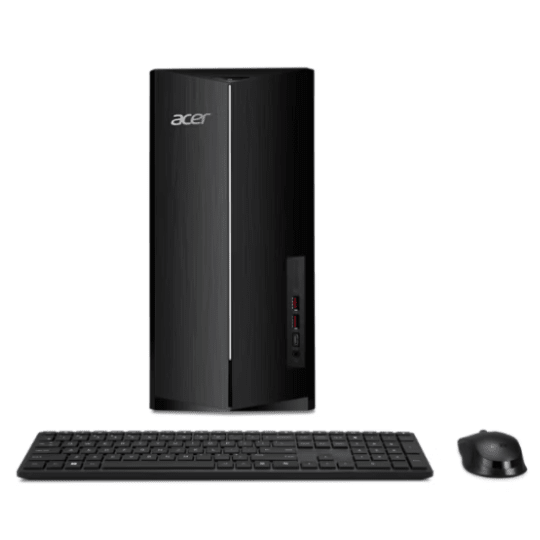Acer Aspire TC-1860 (DT.BMWSP.005) | Intel® Core™ Ultra 7 | 8GB DDR5 RAM | 512GB SSD | Intel® UHD 810 Graphics | Windows 11 Home SL + MS Office Home | Acer EK251Q P6bi 24.5" FHD 144Hz Monitor | GigaHertz
