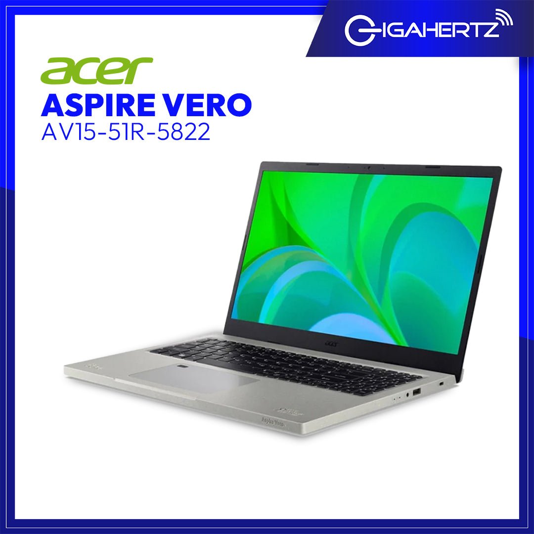 Acer Aspire Vero AV15 - 51R - 5822 Notebook | 15.6" | i5 - 1155G7 | Iris Xe Graphics | 8GB RAM | 512GB SSD | WIN 11 | Gigahertz