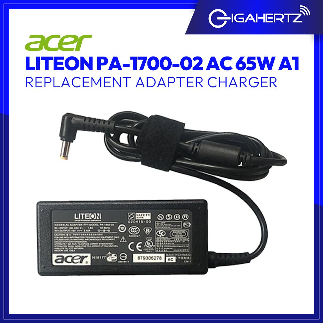 ACER LITEON PA - 1700 - 02 AC 65W A1 | Gigahertz