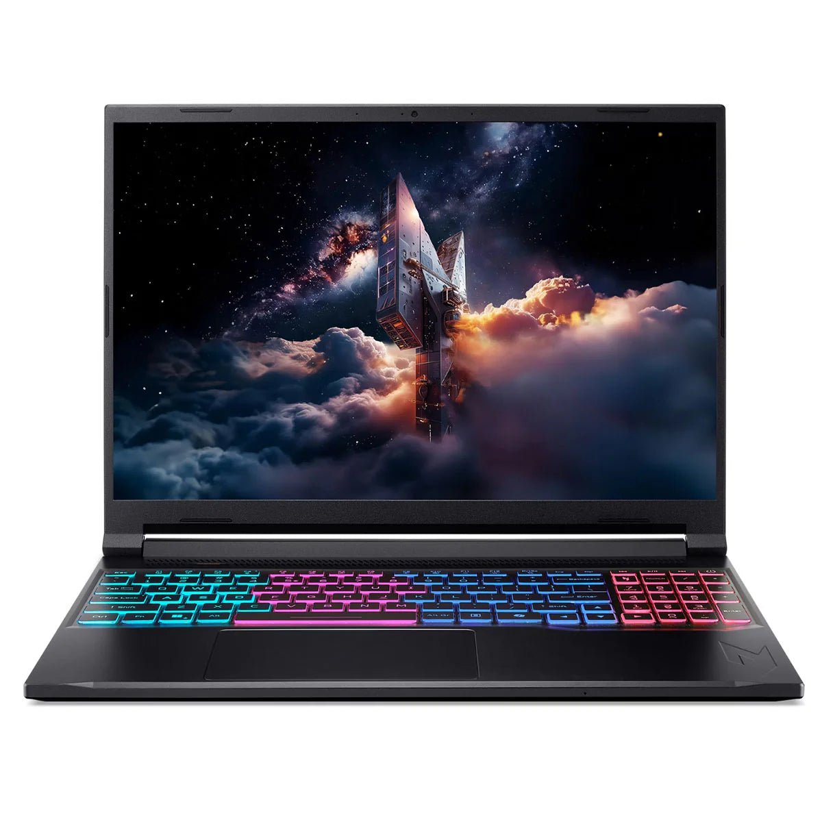 Acer Nitro V 16S AI ANV16S-41-R6TM Gaming Laptop (Obsidian Black) | 16" WQXGA (2560x1600) | 180Hz IPS | Ryzen 5 240 | 16GB RAM | 512GB SSD | RTX 5050 | Win 11 | GigaHertz