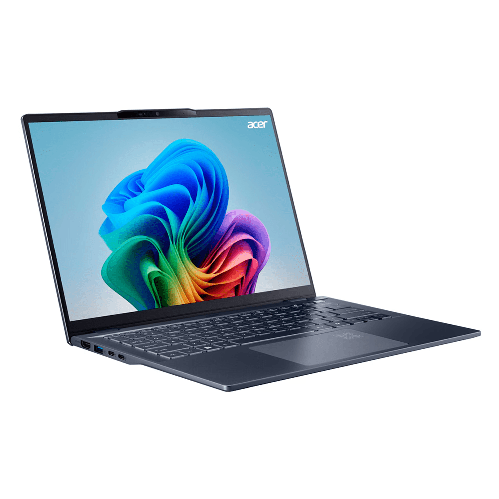 Acer Swift Go SFG14-01-X2PX Steel Gray | 14.5inch WUXGA | Qualcomm Snapdragon X Plus | Qualcomm Adreno | 16GB RAM | 1TB SSD | WIN 11 | GigaHertz