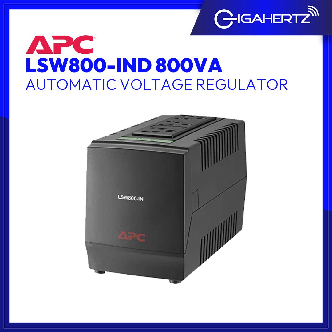 APC LSW800 - IND 800VA Automatic Voltage Regulator | Gigahertz