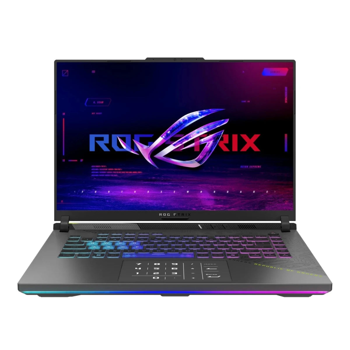 ASUS ROG Strix G16 G614PH-RV119WSM Laptop (Eclipse Gray) | 16" FHD+ (1920x1200) 165Hz IPS | Ryzen 9 8940HX | 16GB RAM | 512GB SSD | RTX 5050 | Windows 11 Home | GigaHertz