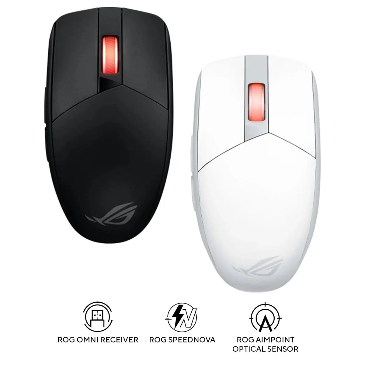 Asus ROG Strix Impact III Wireless Mouse P520 (Black) KB-ASUS ROG STRIX SCOPE II X XA14 | GigaHertz