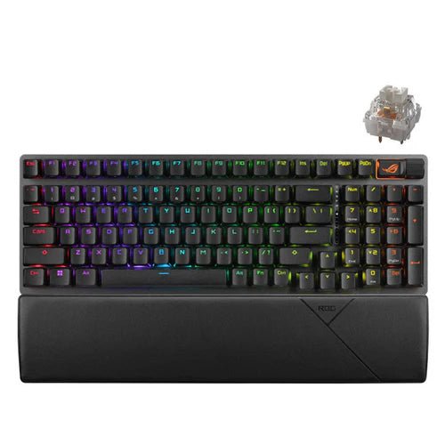 Asus ROG Strix Scope II 96 Wireless Tri-Mode Hotswappable Mechanical Keyboard | GigaHertz