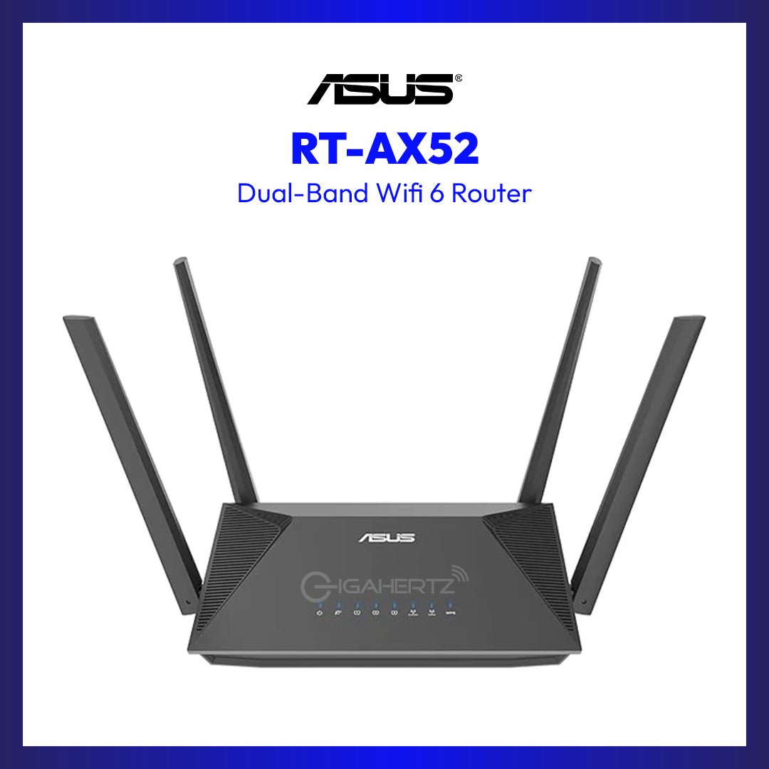 Asus RT-AX52 Dual-Band Wifi 6 Router | GigaHertz