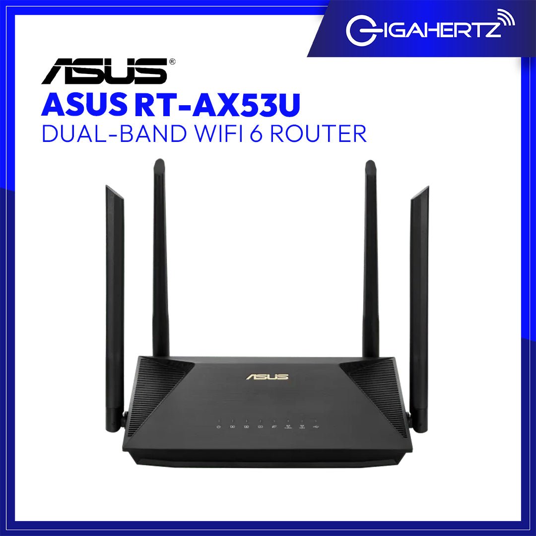 Asus RT - AX53U Dual - Band Wifi 6 Router | GigaHertz