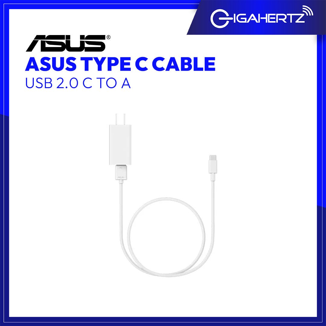 Asus Type - C Cable USB 2.0 C To A | Gigahertz