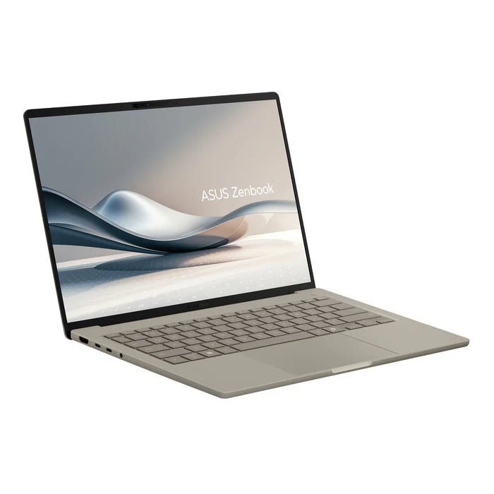 ASUS Zenbook A14 UX3407QA - SB386WSM | 14" WUXGA | Snapdragon® X X1 26 100 | Qualcomm® Adreno™ | 16 GB RAM | 512 GB SSD | WIN 11 | Gigahertz