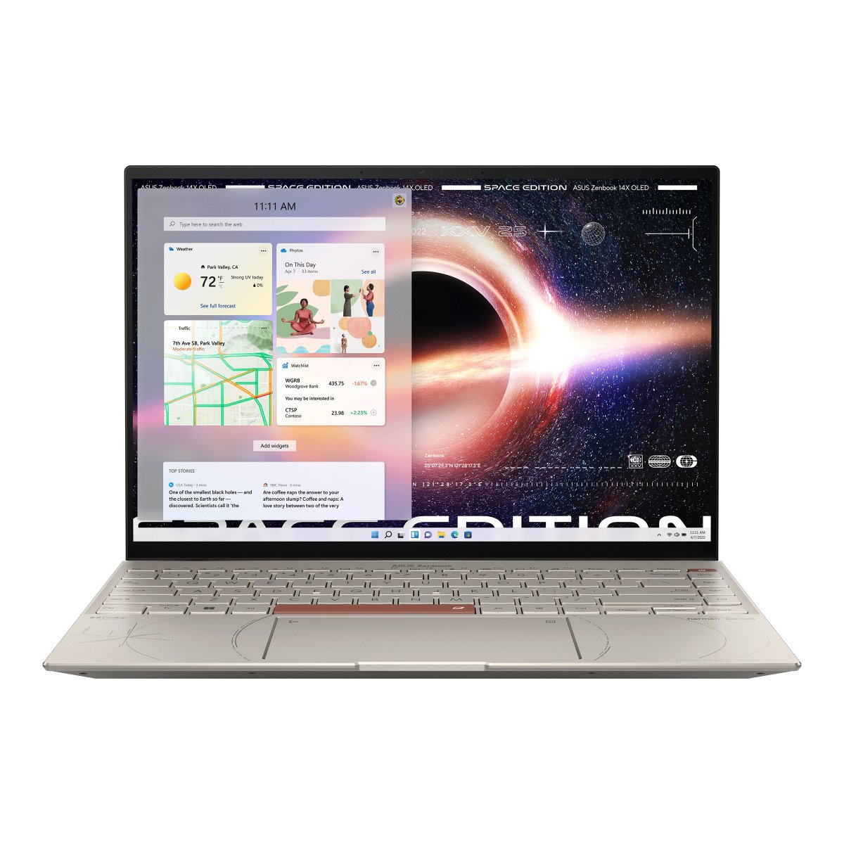 Asus Zenbook UX5401ZAS - KN072WS | 14" OLED | i5 - 12500H | Iris Xe Graphics | 16GB RAM | 512GB SSD | WIN 11 | Gigahertz