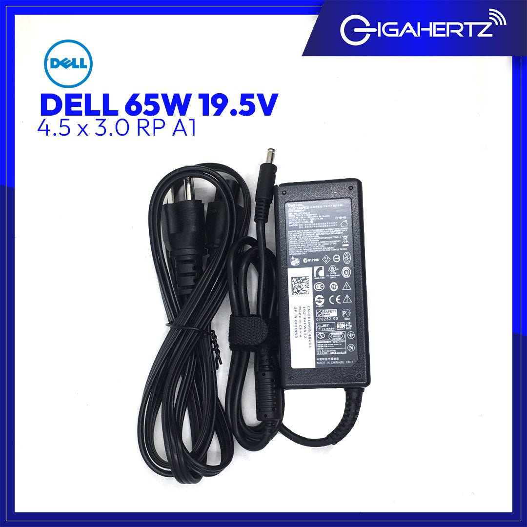 Dell OptiPlex Laptop Charger 65W 19V 3.34A AC Adapter | Gigahertz