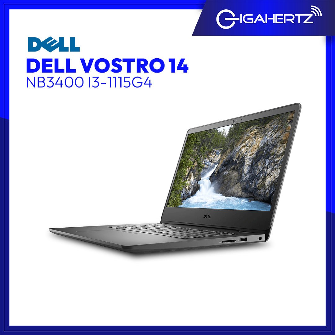 Dell Vostro 14 NB3400 i3 - 1115G4 | 14" FHD | i3 - 1115G4 | UHD Graphics | 8GB RAM | 256GB SSD / 1TB + 256GB SSD | WIN 10 | Gigahertz