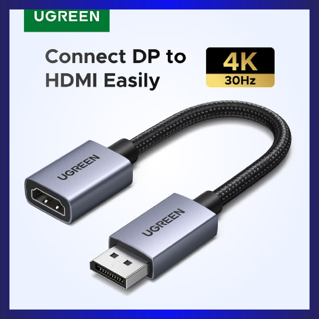 Ugreen Mini DP - HDMI Converter Cable