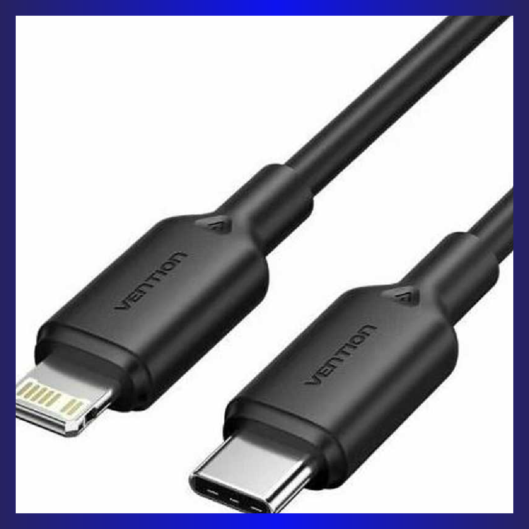 Vention Cable USB-C to Lightning LAKBF 3A 1M (Black)