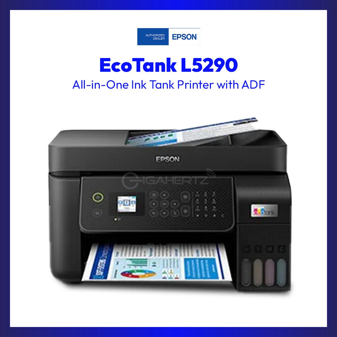 Epson EcoTank L5290 A4 Wi-Fi All-in-One Ink Tank Printer with ADF | GigaHertz