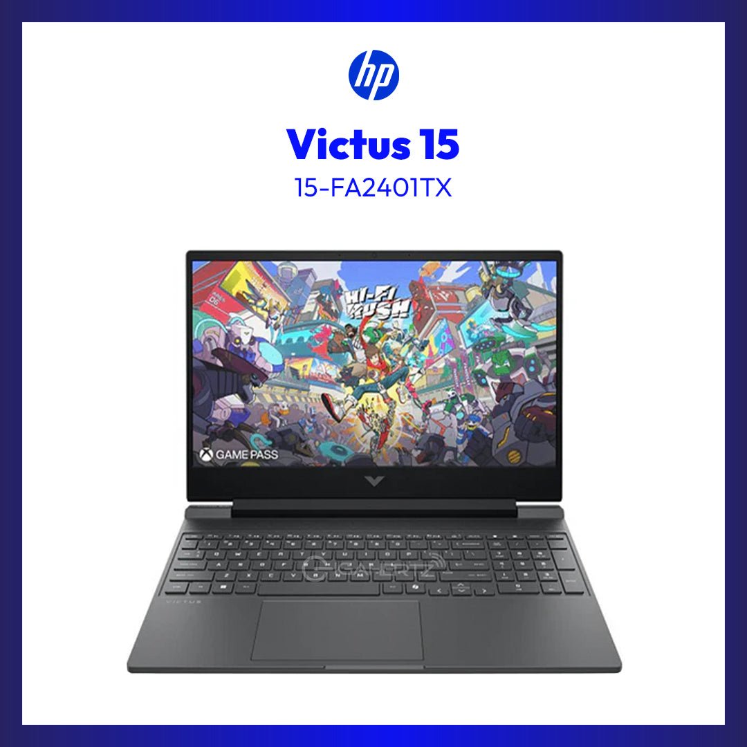 HP Victus 15-FA2401TX Gaming Laptop (Mica Silver) | 15.6" FHD (1920x1080) 144Hz IPS | Core i5-13420H | 16GB RAM | 512GB SSD | RTX 5050 | Windows 11 Home | GigaHertz