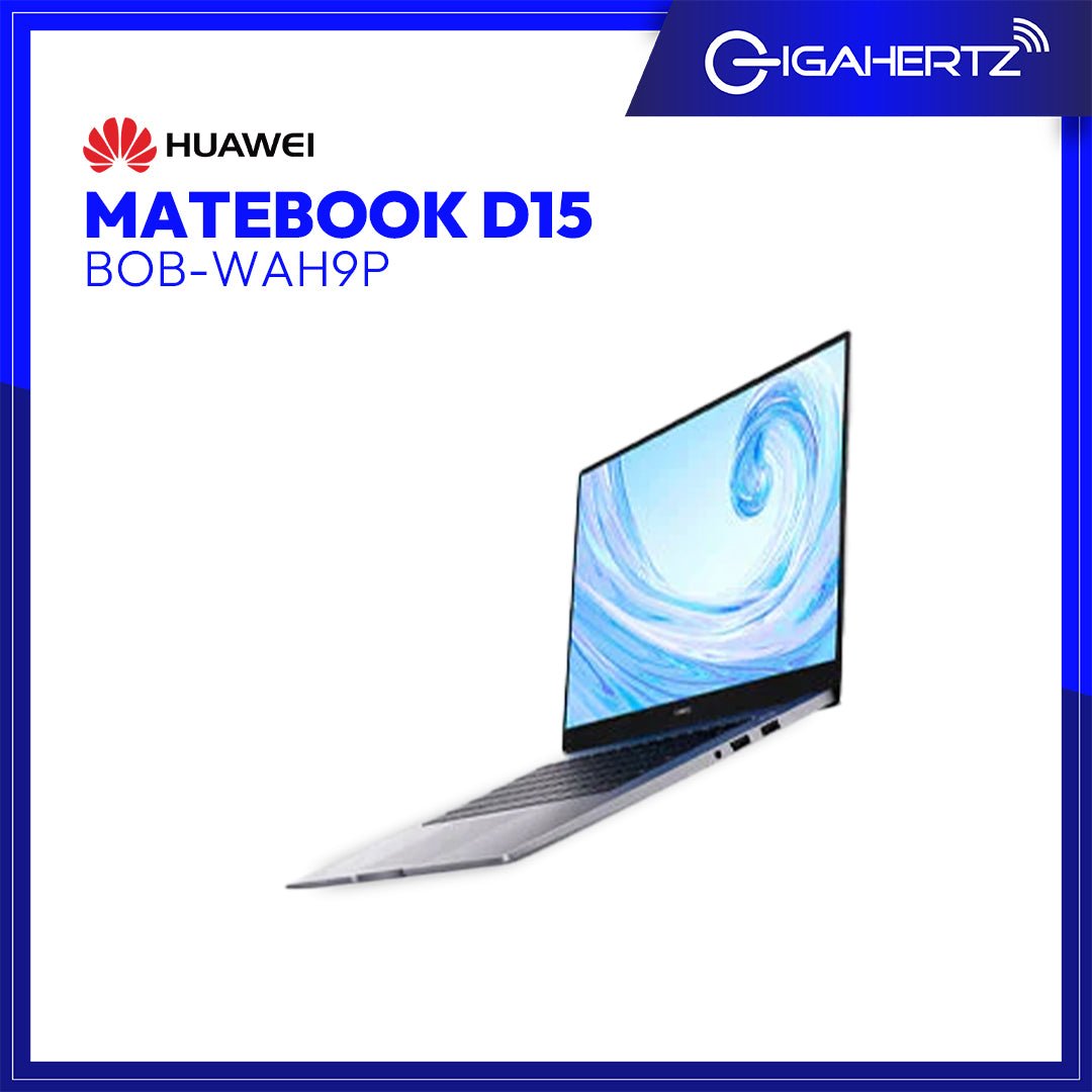 Huawei Matebook D15 BOB - WAH9P | 15.6" IPS | i5 - 1135G7 | Iris Xe Graphics | 16GB RAM | 512GB SSD | WIN 11 | Laptop Tiangge | Gigahertz