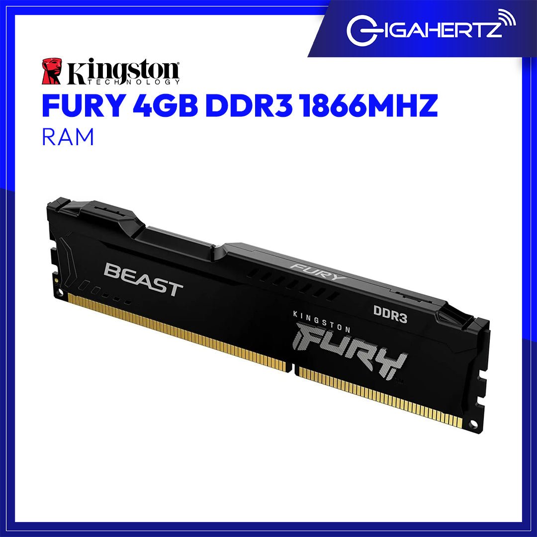 Kingston Fury 4GB DDR3 1866Mhz Gigahertz